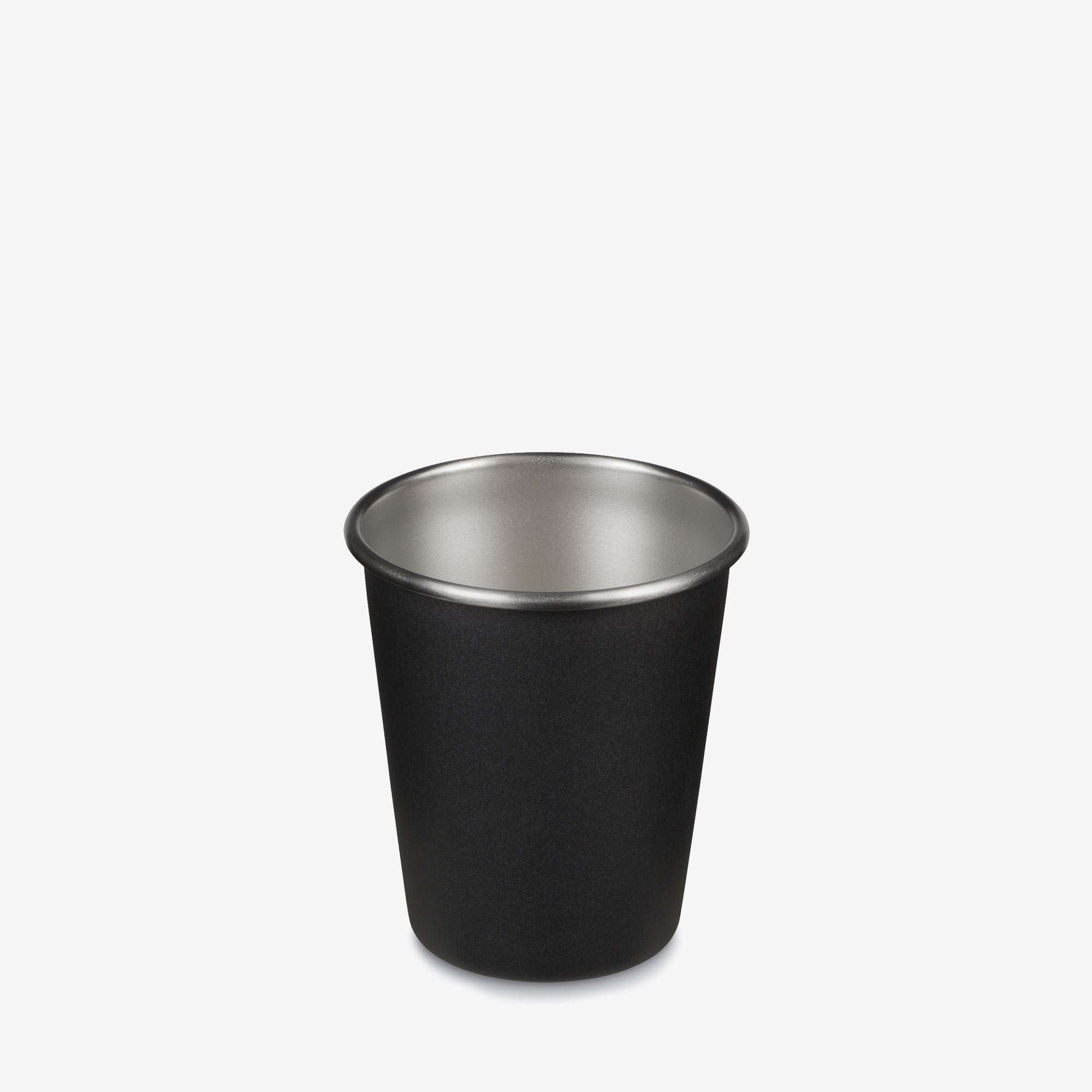 10oz Steel Cup - Black