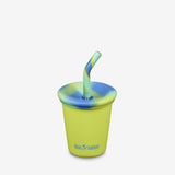 10oz Kid's Sippy Cup with Straw Lid - Juicy Pear yellow, blue green