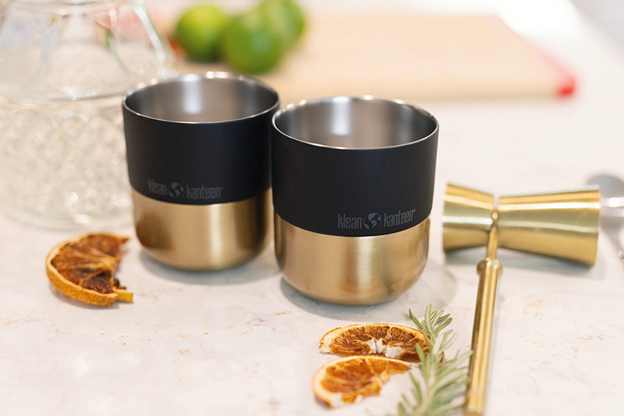 Limited Edition 10 oz Rise Lowball Tumbler - Black and Gold Limited Edition 10 oz Rise Lowball Tumbler - Black and Gold