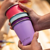 10oz Steel Cups - Colors Nested