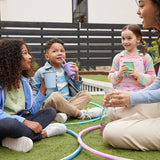 group of kids with steel cups and straws