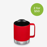 12oz Camp Mug - red - 2 for $50