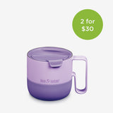 14oz coffee mug - purple - 2 for $30