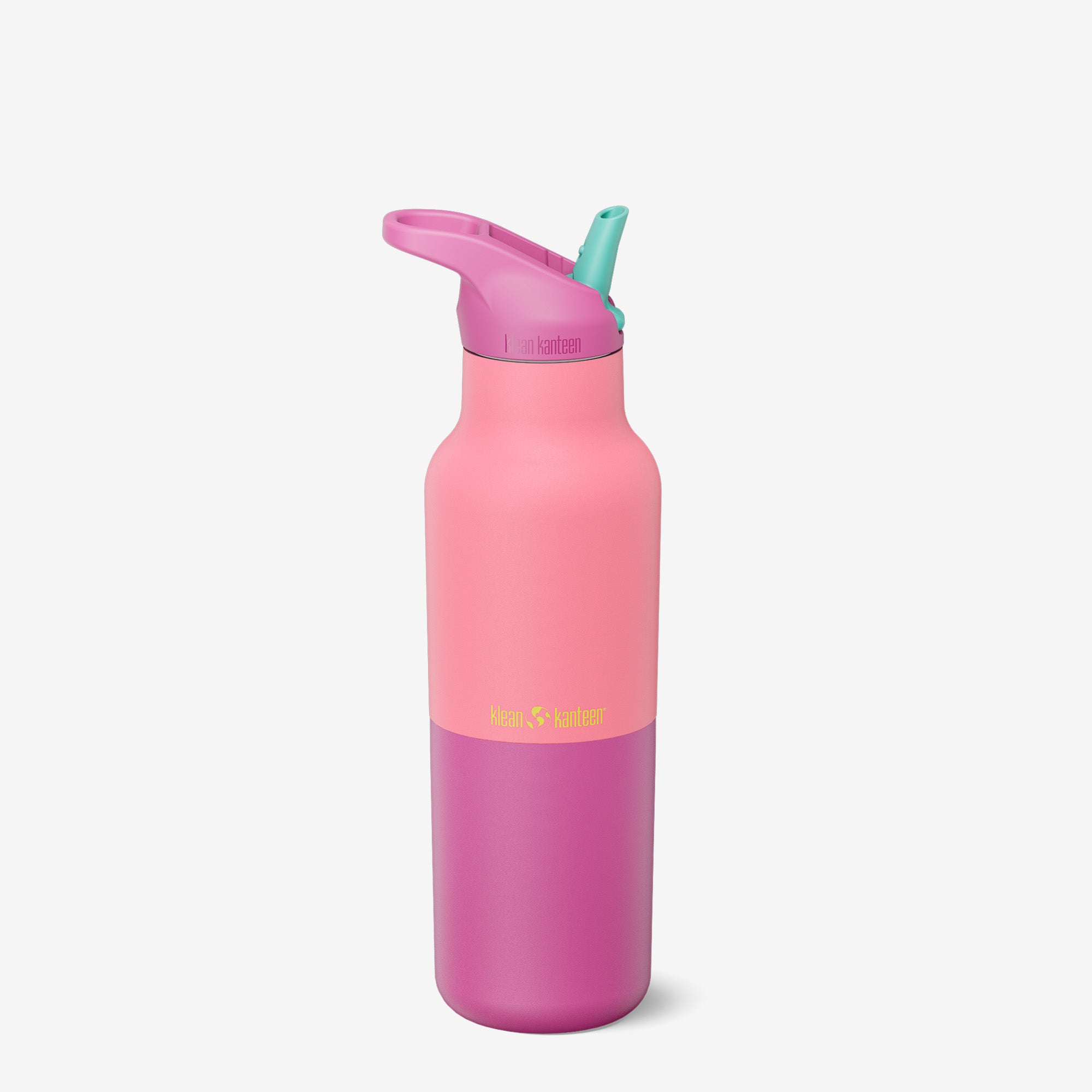 16oz Rise Water Bottle with Flip Seal Sport Cap and Straw - Pink Lemonade Kaleidoscope