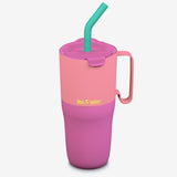 26oz Rise Insulated Tumbler with Straw - Pink Lemonade