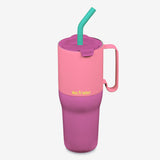 36oz Tumbler with Straw Lid - Pink Lemonade Kaleidoscope