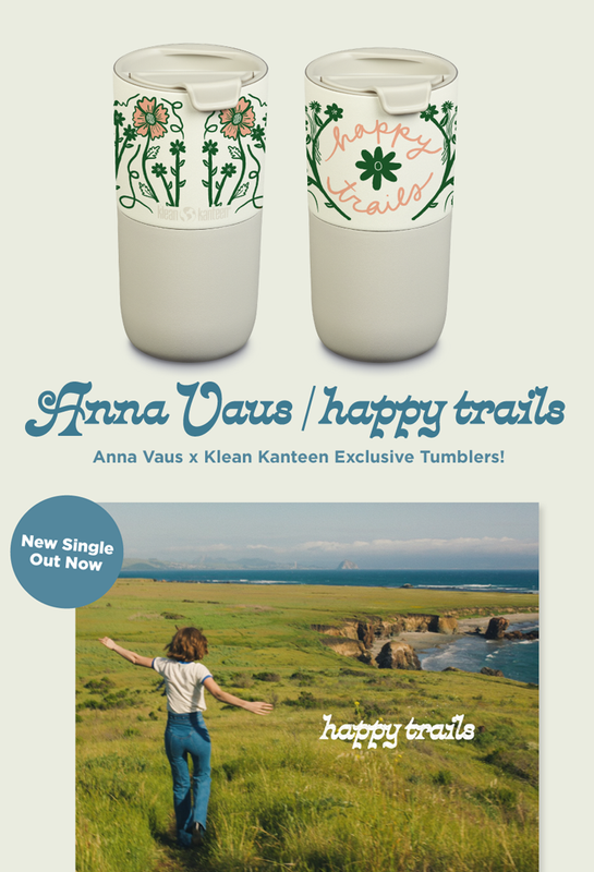 Anna Vaus 'Happy Trails' Klean Tumbler Collab