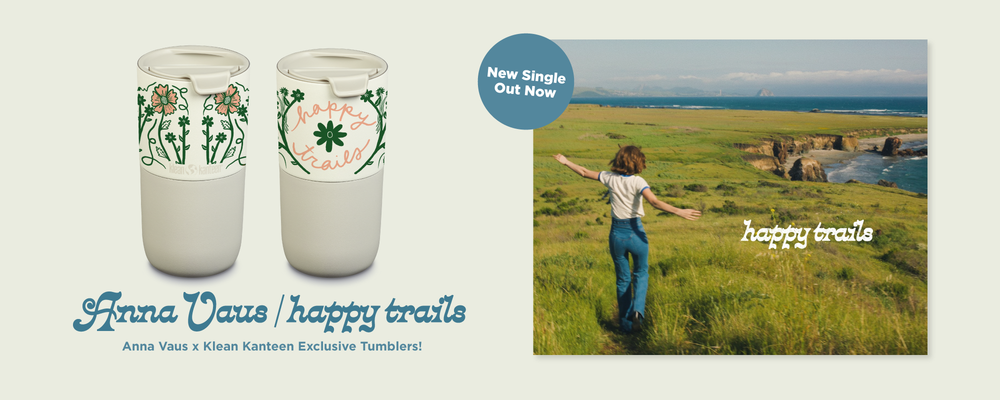 Anna Vaus 'Happy Trails' Klean Tumbler Collab