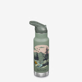 12oz Kids' Insulated Water Bottle - Mountainscape graphic