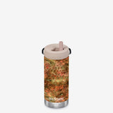 12oz Insulated Water Bottle with Straw Lid - Mossy Oak Camo - Rainbow Trout