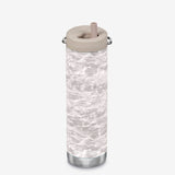 20oz Insulated Water Bottle with Twist Cap - Mossy Oak water pattern - Bonefish