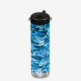 20oz Insulated Water Bottle with Twist Cap - Mossy Oak water pattern - Nautical