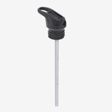 Flip Seal Sport Cap - closed with telescoping steel straw extended