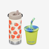 Kid's Sippy Cup and Wide Water Bottle Set