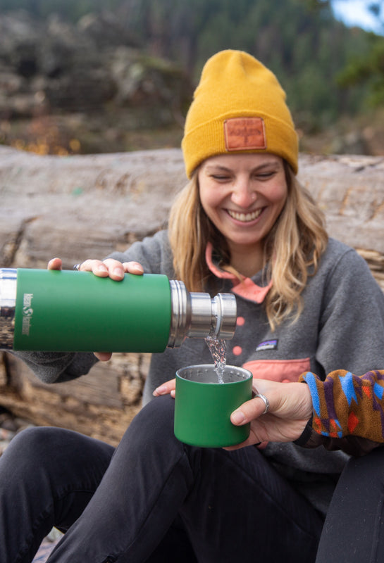 25 oz Insulated Thermos with Pour Through Cap