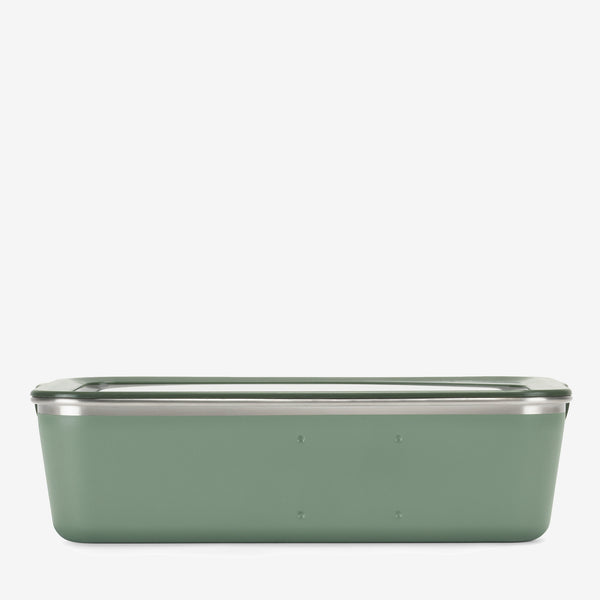 55 oz Steel Lunch Box - Big Meal - Sea Spray color - side view