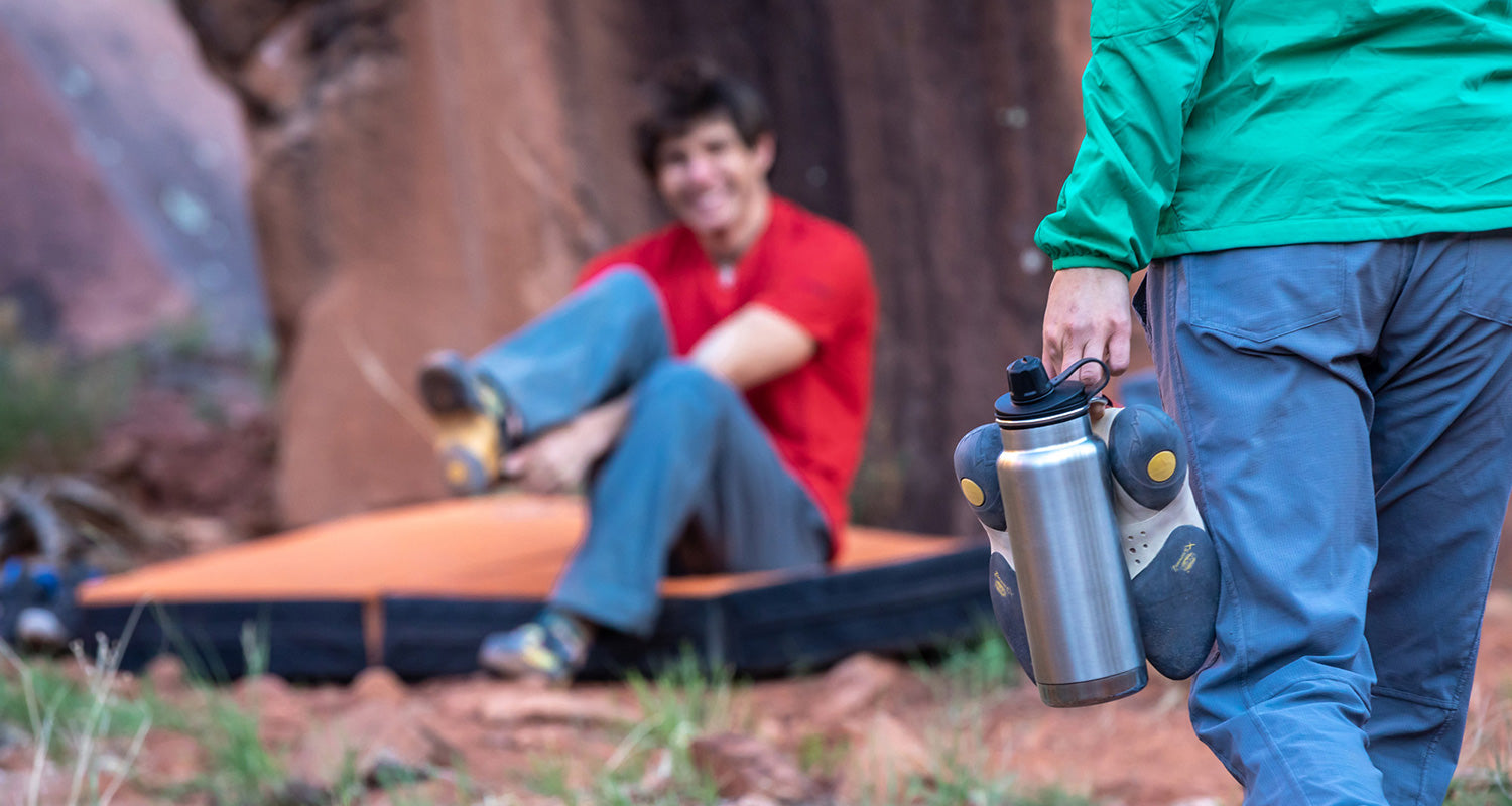32 oz Insulated Steel Water Bottle with Chug Sport Cap