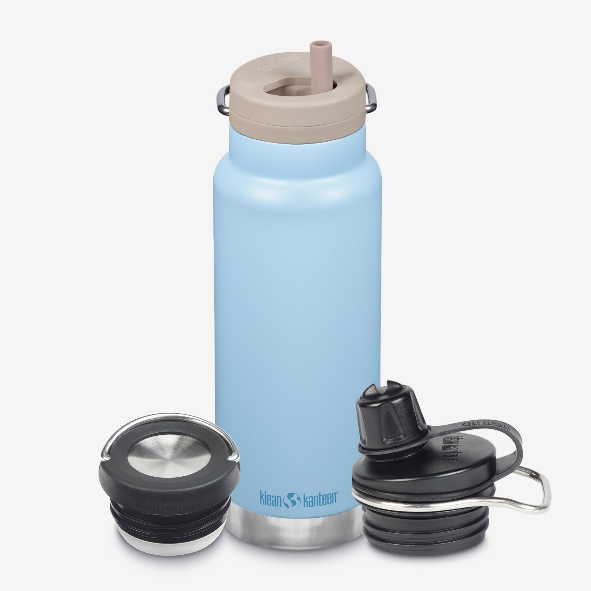 Insulated Water Bottle Bundle, 32oz TKWide with 3 caps | Klean Kanteen