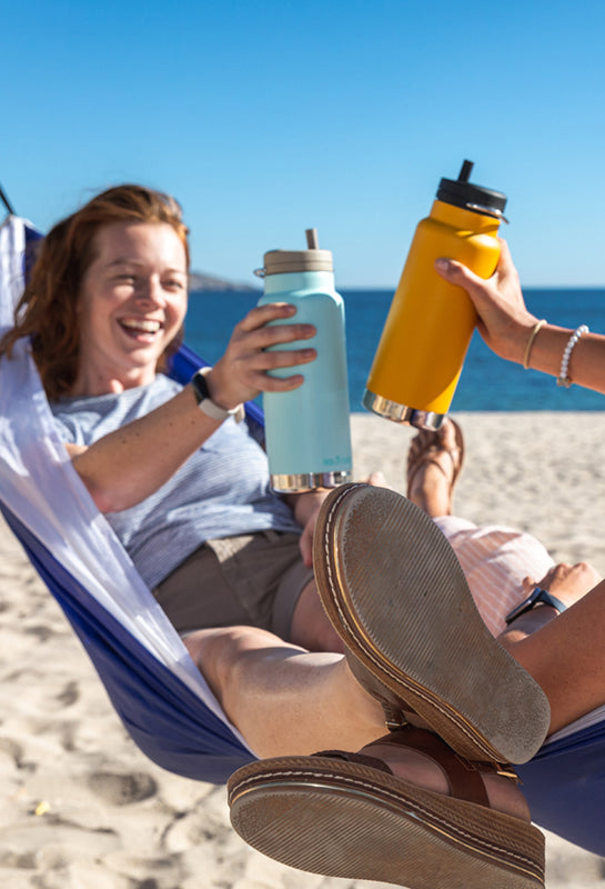 32 oz Water Bottle with Straw Lid