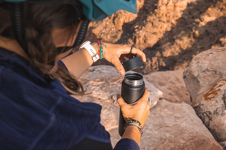 27 oz Wide Water Bottle with Loop Cap