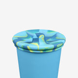 Kid's Cup with Sippy Lid - Blue Tie Dye