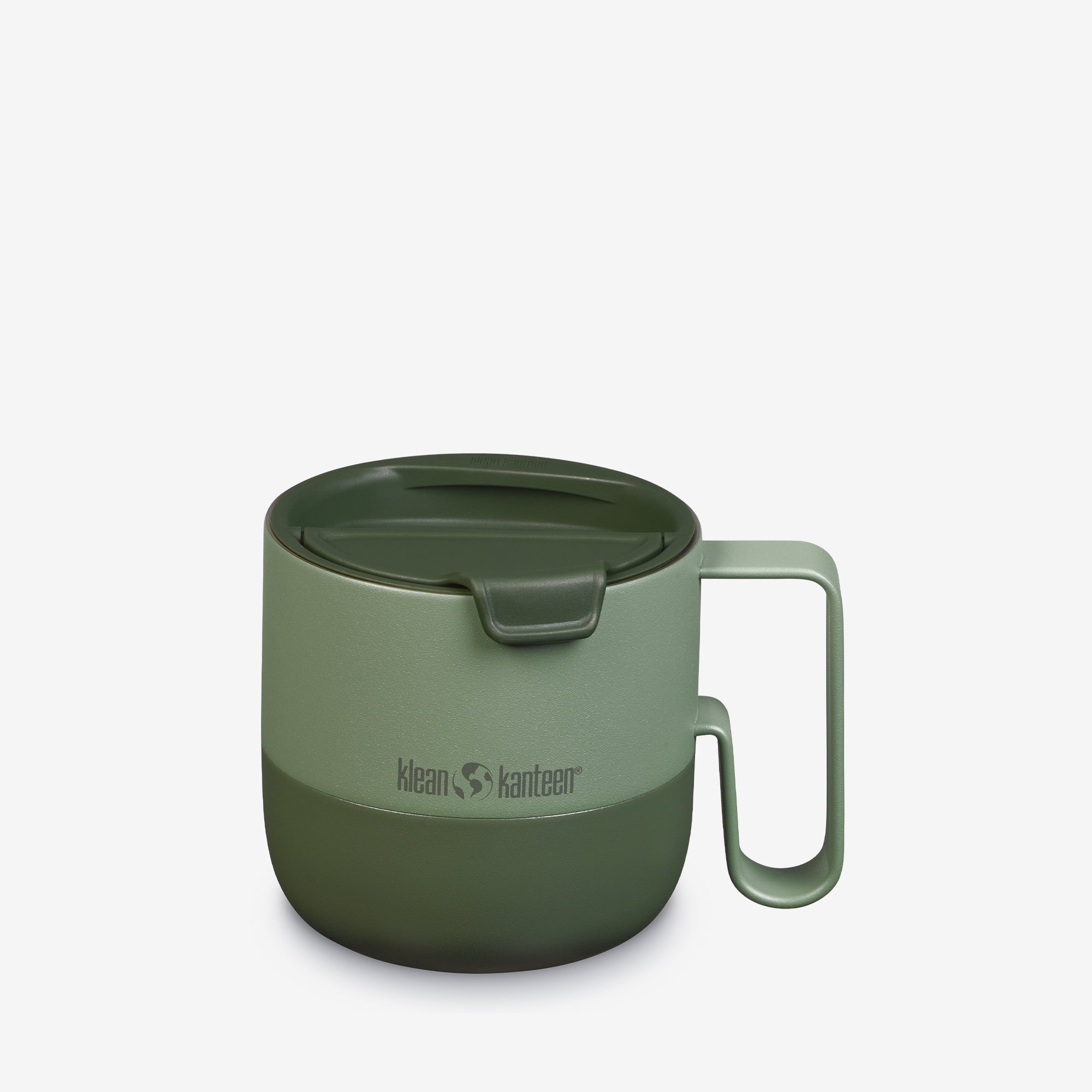 14 oz stainless steel green urbana travel mug [3135103