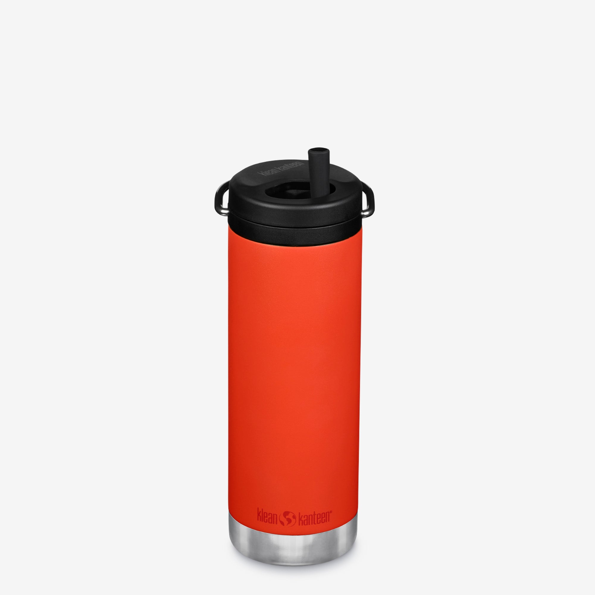 Insulated Water Bottle - TKWide 16 oz with Steel Straw