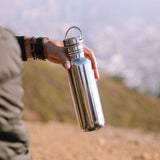 Reflect Water Bottle with Bamboo Cap