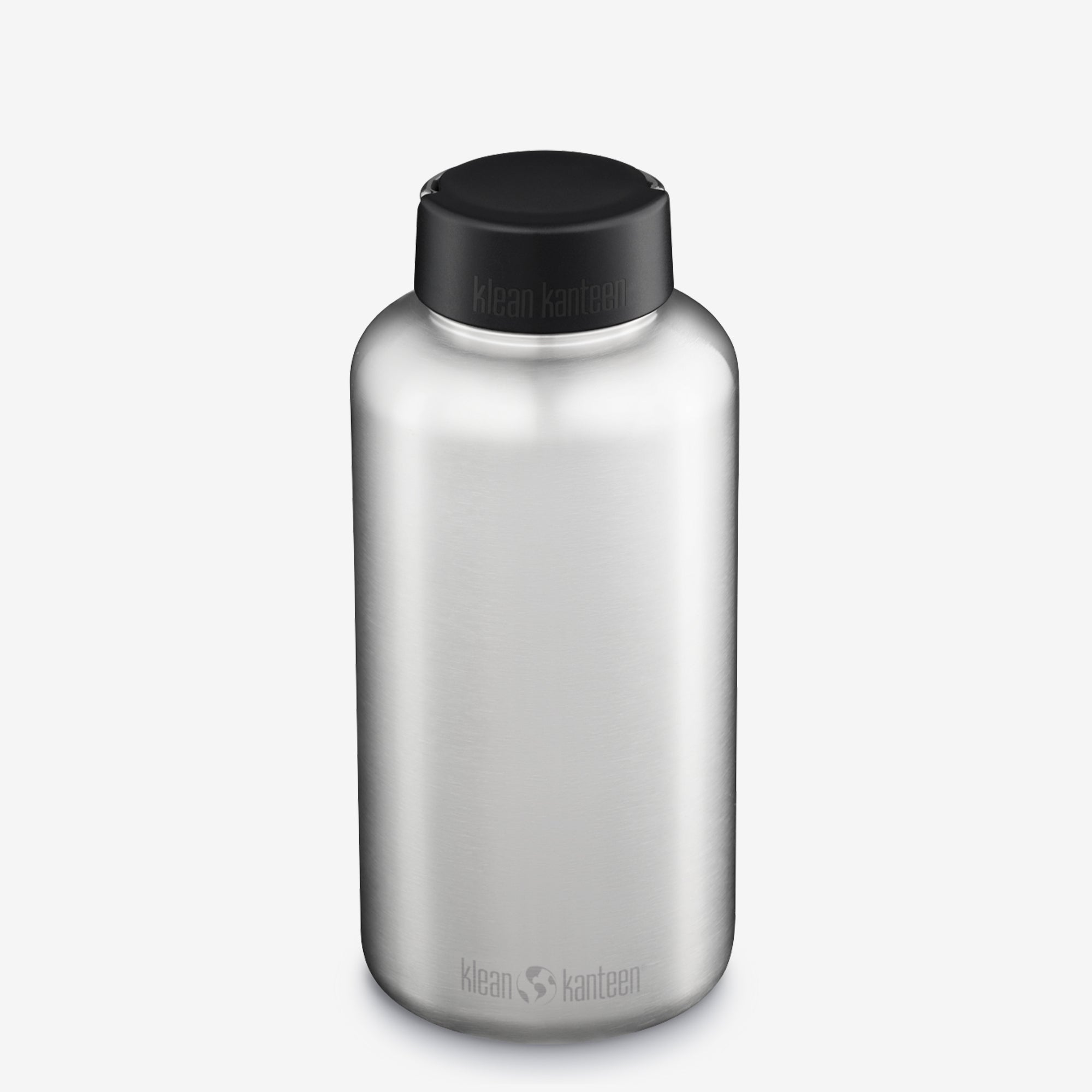 Water Bottle 64 oz Wide Mouth Non Insulated Klean Kanteen