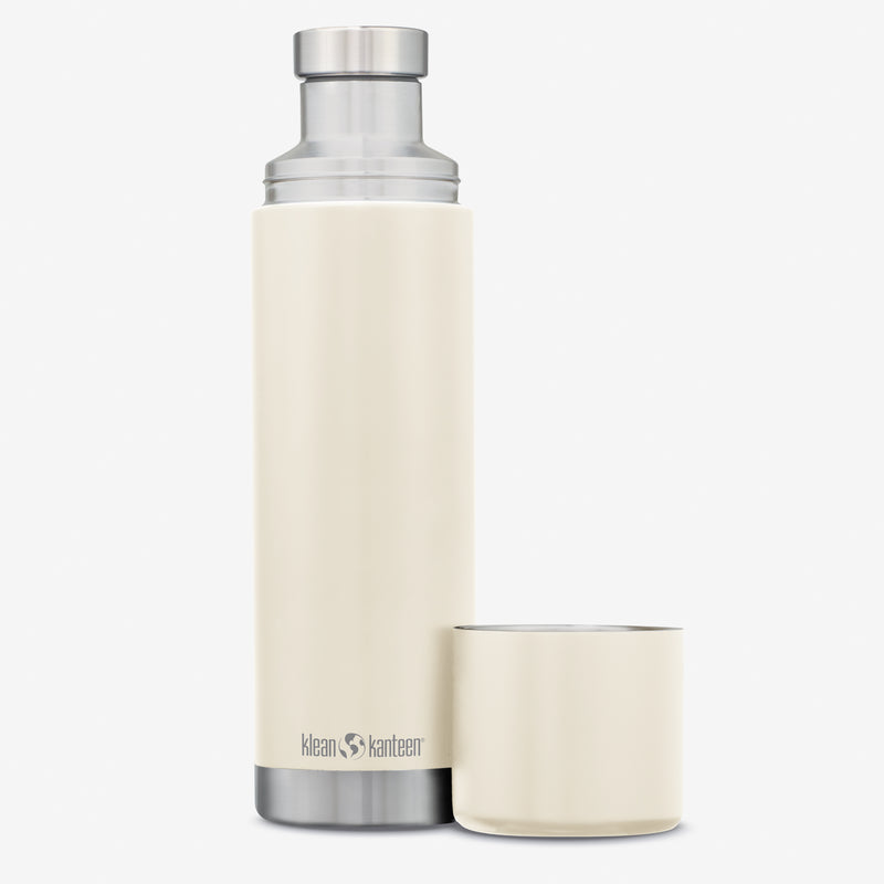 32 oz Insulated Thermos - White - Front View