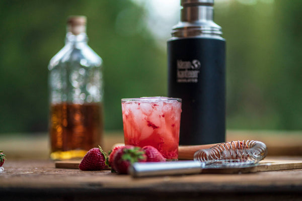 Strawberry Whiskey Lemonade Cocktail