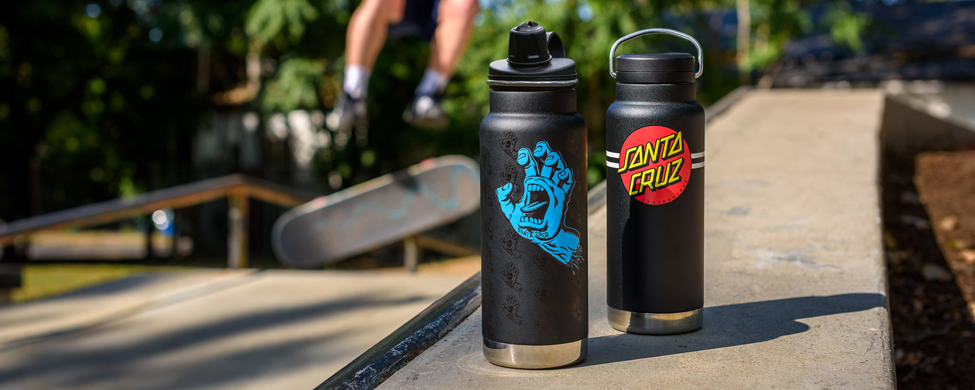 Santa Cruz and Klean Collab Bottles