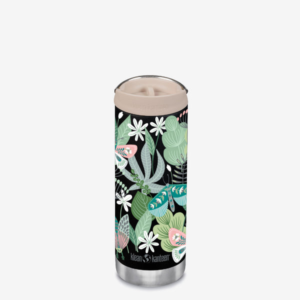 Mother's Day graphic bottle - butterflies and daisies
