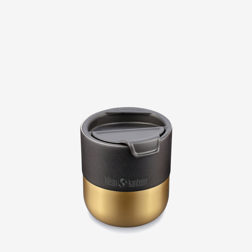 Black and Gold 10oz Lowball Tumbler, Cocktail Cup