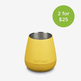 10oz wine tumbler - yellow - 2 for $25
