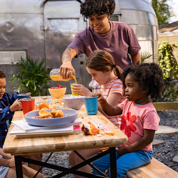 Family Picnic with 10oz Steel Cups