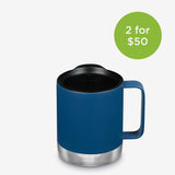12oz Camp Mug - blue - 2 for $50