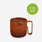14oz coffee mug - autumn glaze - 2 for $30