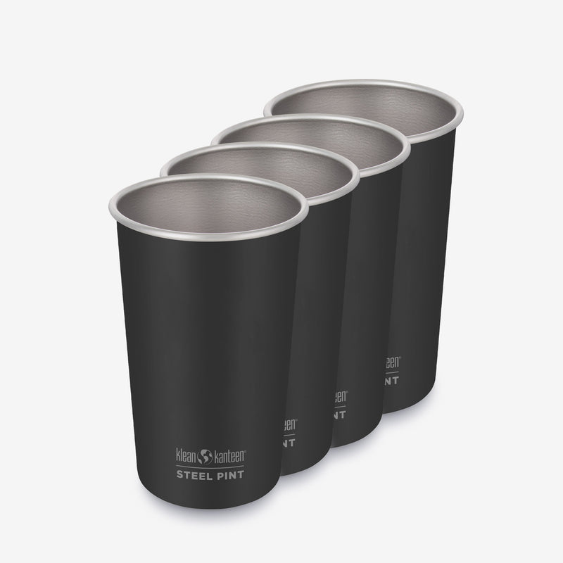 Cup 4-Pack | 16 oz Stainless Klean Kanteen Steel Pint