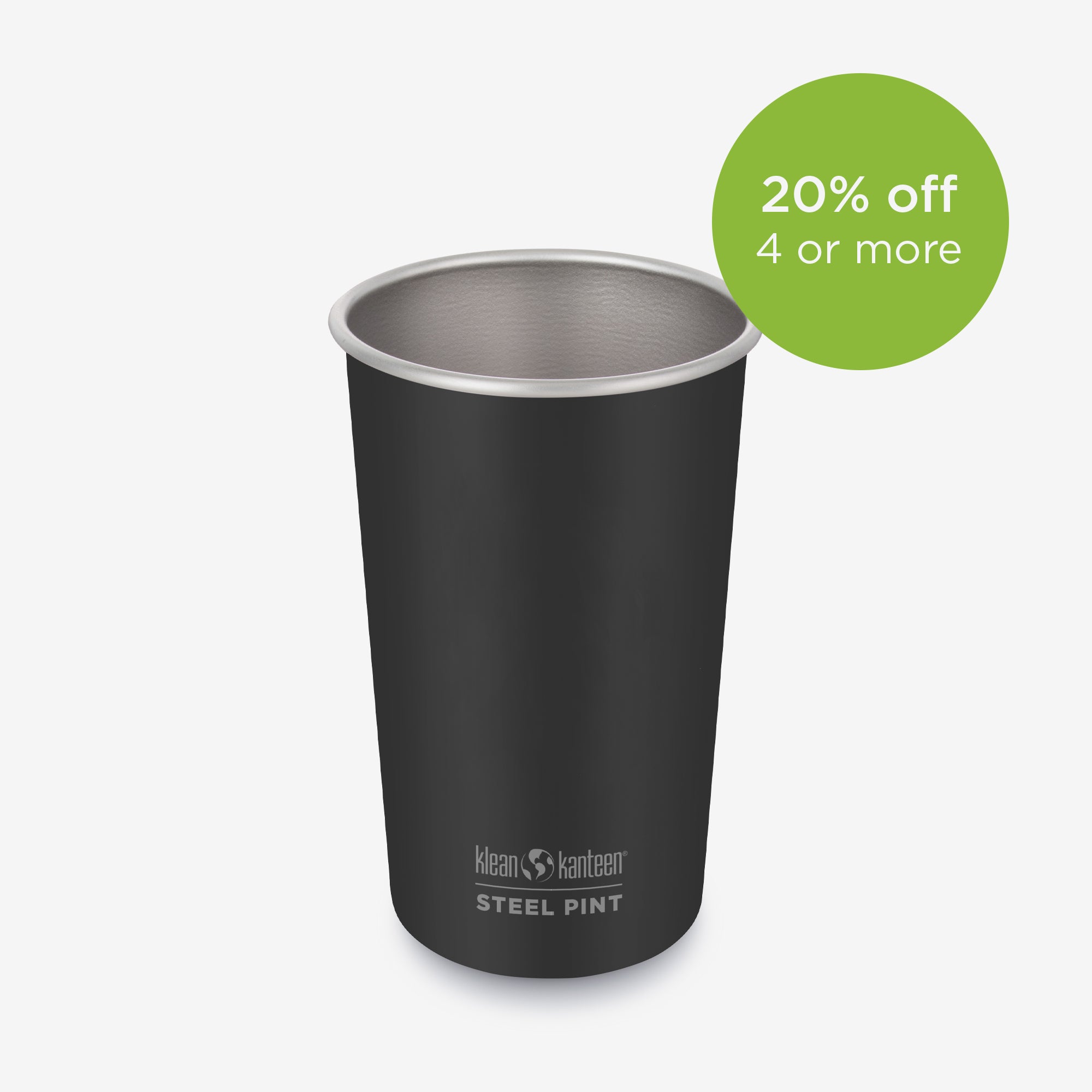 klean kanteen INSULATED 16oz ブラック Klean Kanteen Insulated Stainless-Steel Wide-Mouth Bottle