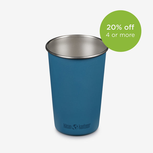 16oz Steel Pint Cup - stellar color - 20% off 4 or more