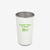 16 oz Pint Cup - 20th Anniversary