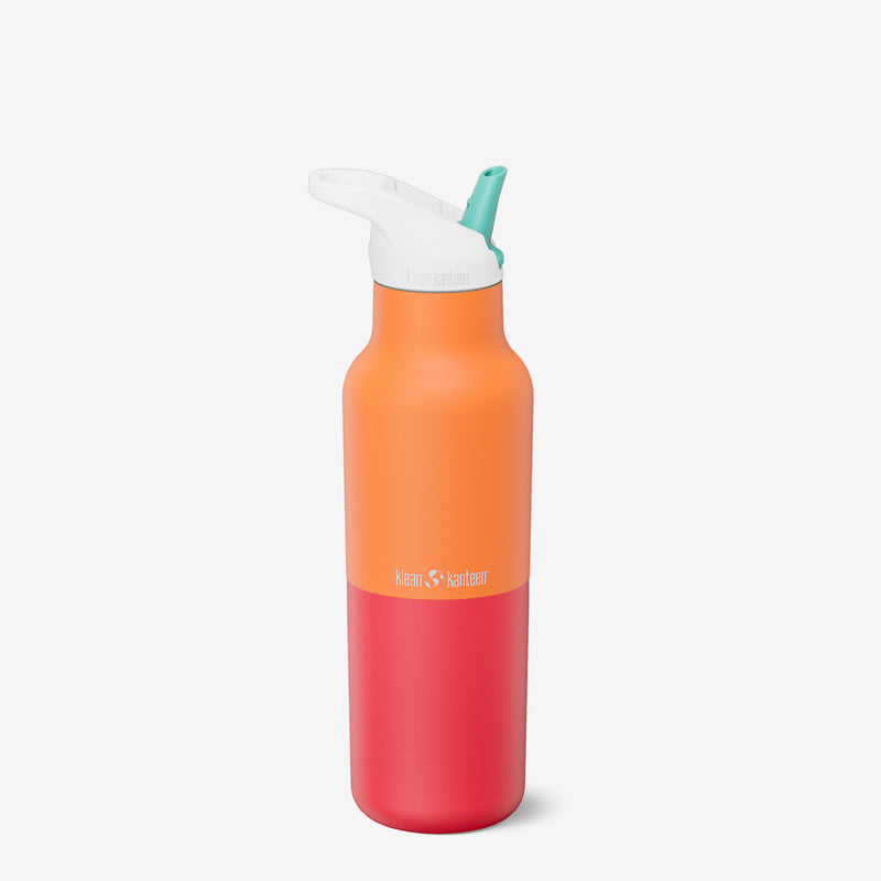 16oz Rise Water Bottle with Flip Seal Sport Cap and Straw - Marigold Kaleidoscope