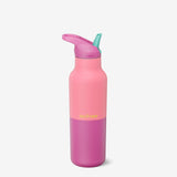 16oz Rise Water Bottle with Flip Seal Sport Cap and Straw - Pink Lemonade Kaleidoscope