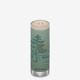 16oz coffee tumbler with river bank graphic