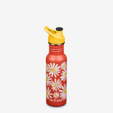 18 oz Water Bottle - Daisy design