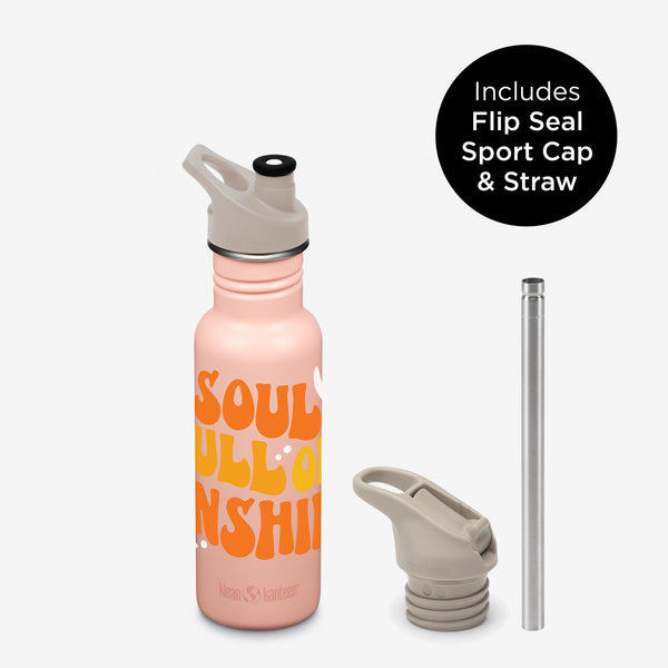 18oz Classic Water Bottle - Soul Full of Sunshine Bundle