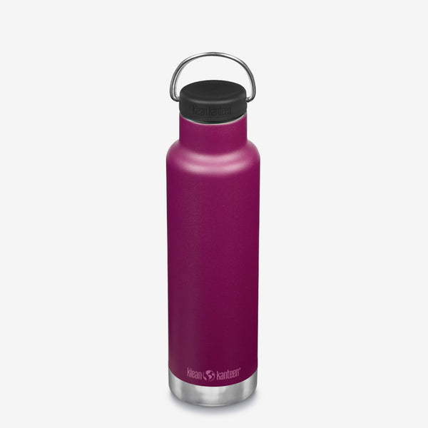 Insulated 20 oz Water Bottle - Purple