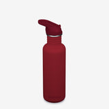 27oz Water Bottle - Garnet red color