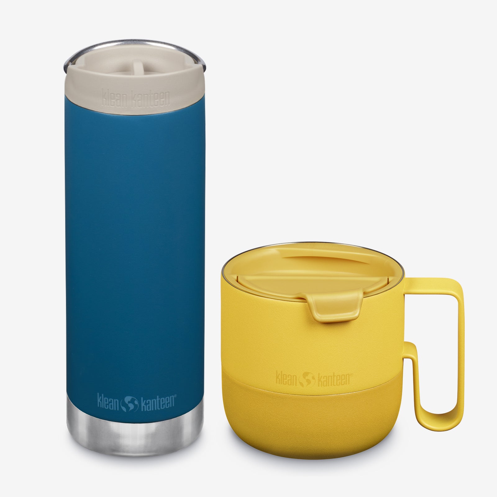 Klean Kanteen ステンレス製マグカップとボトル、タンブラーセット Coffee and Tea Kit and Bundled Set - Mug and Tumbler | Klean